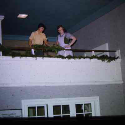 Installing greenery on balcony