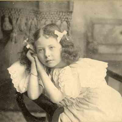 Hazel Keeley. She married Mr. Bauer first. Then she later married Miles Butler.
