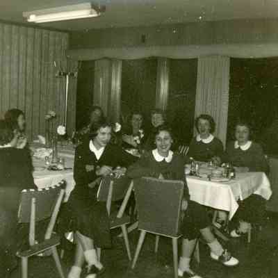 Cheer Banquet at Barbus's on March 11, 1954.