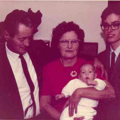 The night Sharon Grace was baptized.