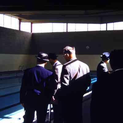 Pool at Wayne Memorial High School