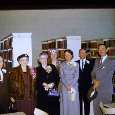inside library