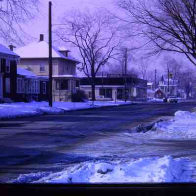 South side of Main Street looking SW towards Washington.