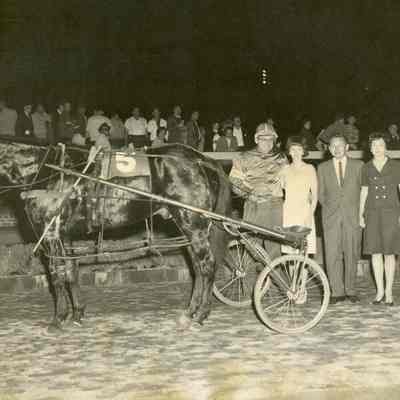 Rotary Club Members at the Racetrack