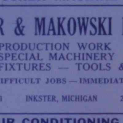 26957 Michigan - Schneider & Makowski Mfg. Co.