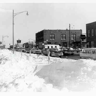 Michigan Avenue near Biddle, looking SE. 1965