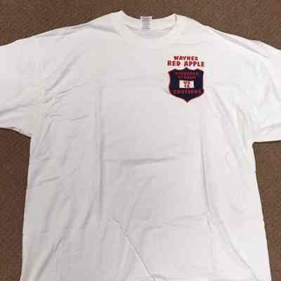 Waynes Red Apple Employee T-Shirt