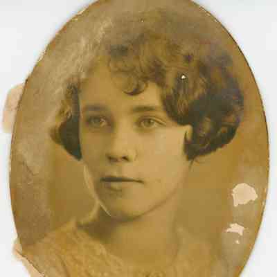 Katherine MacFarlane, a 1928 WHS graduate.