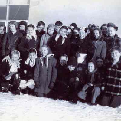 Jefferson School children 1947