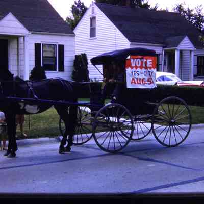 Horse and Buggy campaigning