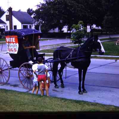 Horse and Buggy campaigning