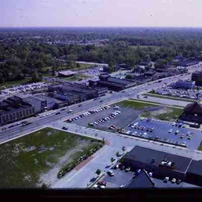Aerial over Park and Biddle