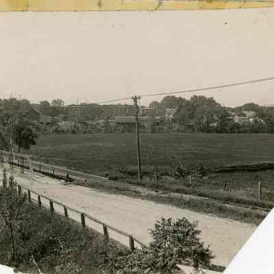 Wayne road bridge over the Rouge, looking South