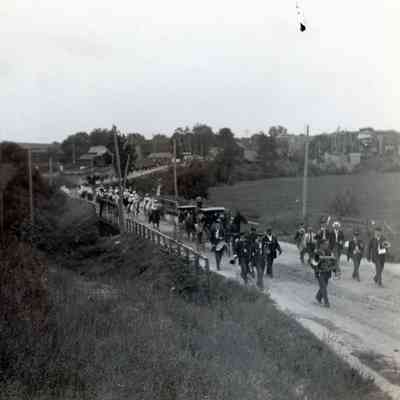 Parade on Wayne Road, North of Lower Rouge traveling North.