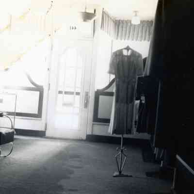 Inside the shop looking toward the front door on 07/07/1940.