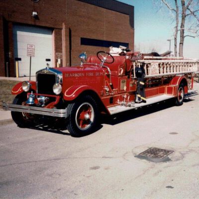 Firetruck used at Eloise