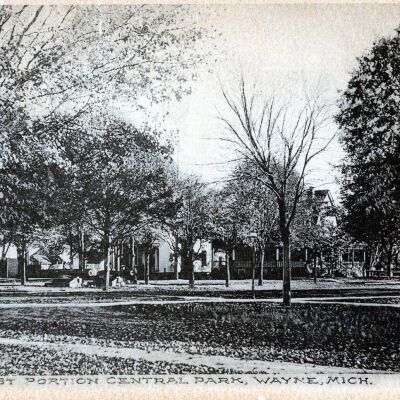 South East Portion Central Park Wayne, Mich.
