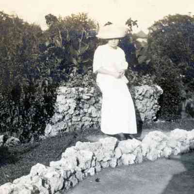 Ellen Martin in Belle Isle on Aug. 16, 1912.