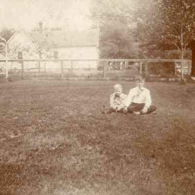 John Thomas Maylen and Thomas M. Hawley in about 1904.