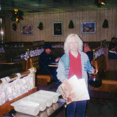 Waitress Diana at Omega