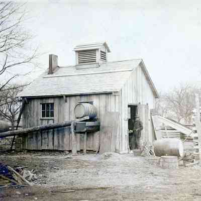 Warner's Barn in 1899.