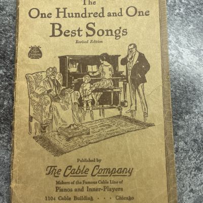 The One Hundred & One Best Songs Book (1922)