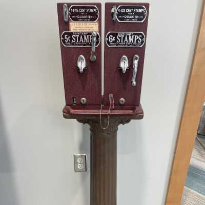 Postal Stamp Machine (Elmore, OH Post Office) c.1950s-1960s