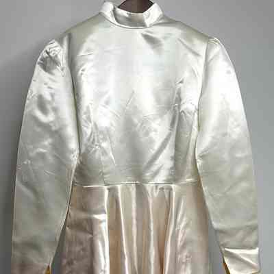 White Silk CI Cheerleader Uniform