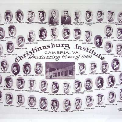 Christiansburg Institute Graduating Class of 1960