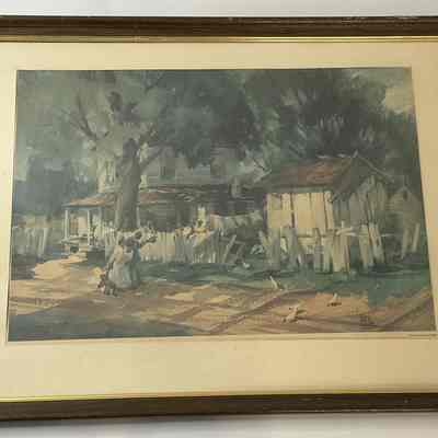 Allen Ingles Palmer Print, 1949