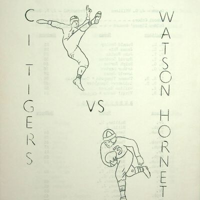 Christiansburg Institute Football Homecoming 1960
