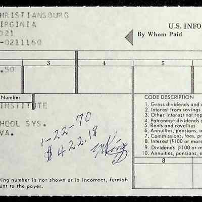 Christiansburg Institute Scholarship (First National Bank)