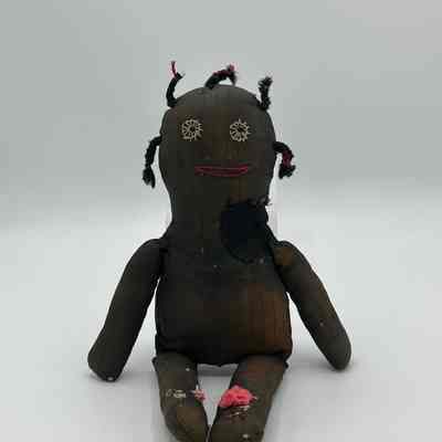 (2) Cloth Children's Dolls, undated