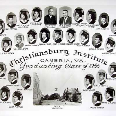 Christiansburg Institute Graduating Class of 1966