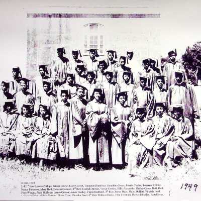 Christiansburg Institute Graduating Class of 1949