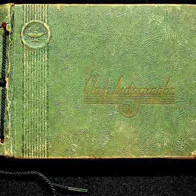 Elizabeth Toliver, Class of 1937, autograph book