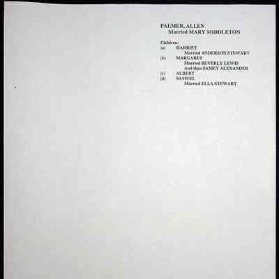 Folder 43: Palmer et al
