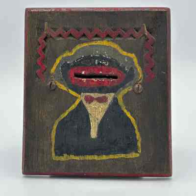 Painted Wooden Box