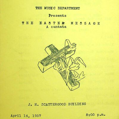 The Easter Message A cantata 1957