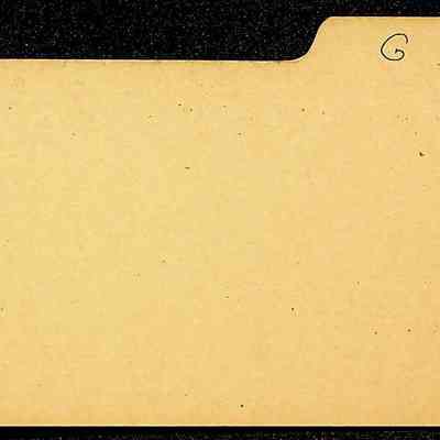 Early CI Student Records: G Names