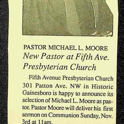 Rev. Michael Lynn Moore
