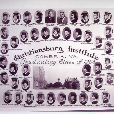 Christiansburg Institute Graduating Class of 1964