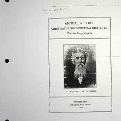 1916 Annual Report (photocopy)