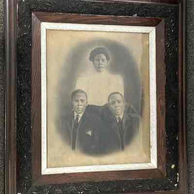 Family of Three Drawing, undated