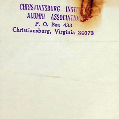 John F. Banks Correspondence: Amanda DeHart July 26th, 1977