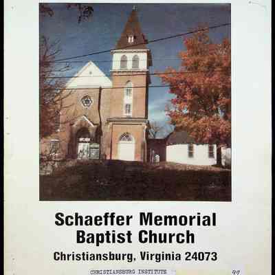 Schaeffer Memorial Baptist Church Yearbook, 1989