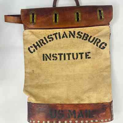Christiansburg Institute Mail Bag, undated