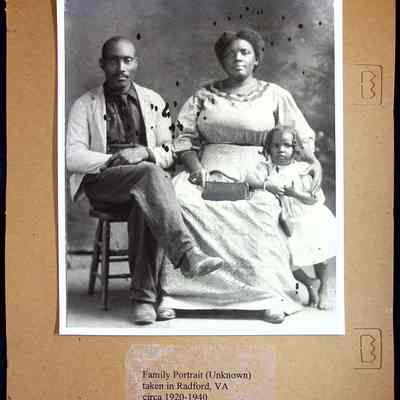 Unknown Family Portrait, c. 1920-1940s