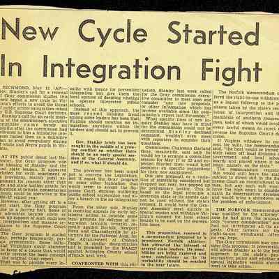 News Clippings, 1950s-1960s