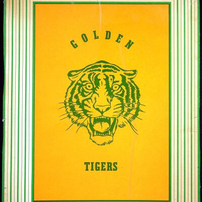 Golden Tiger Book Cover, c.1960s